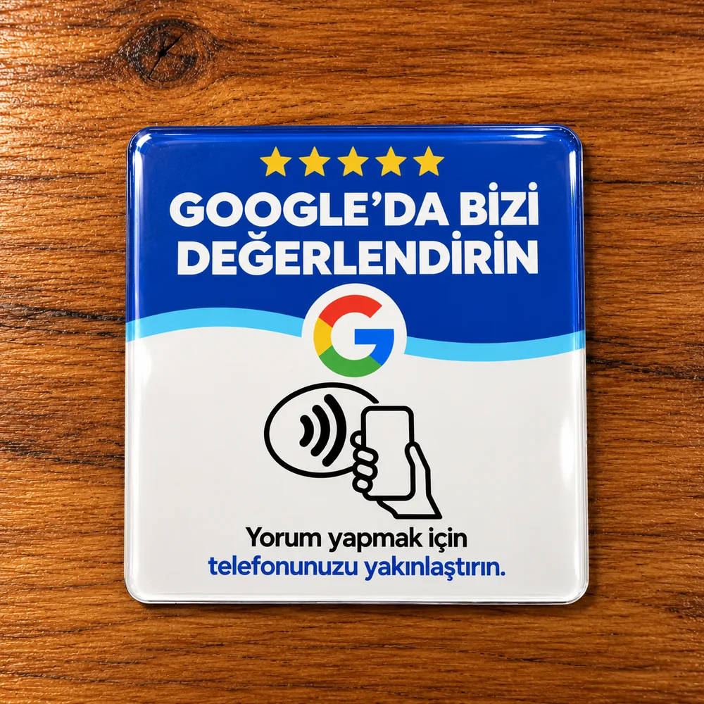 Google Yorum Plakası